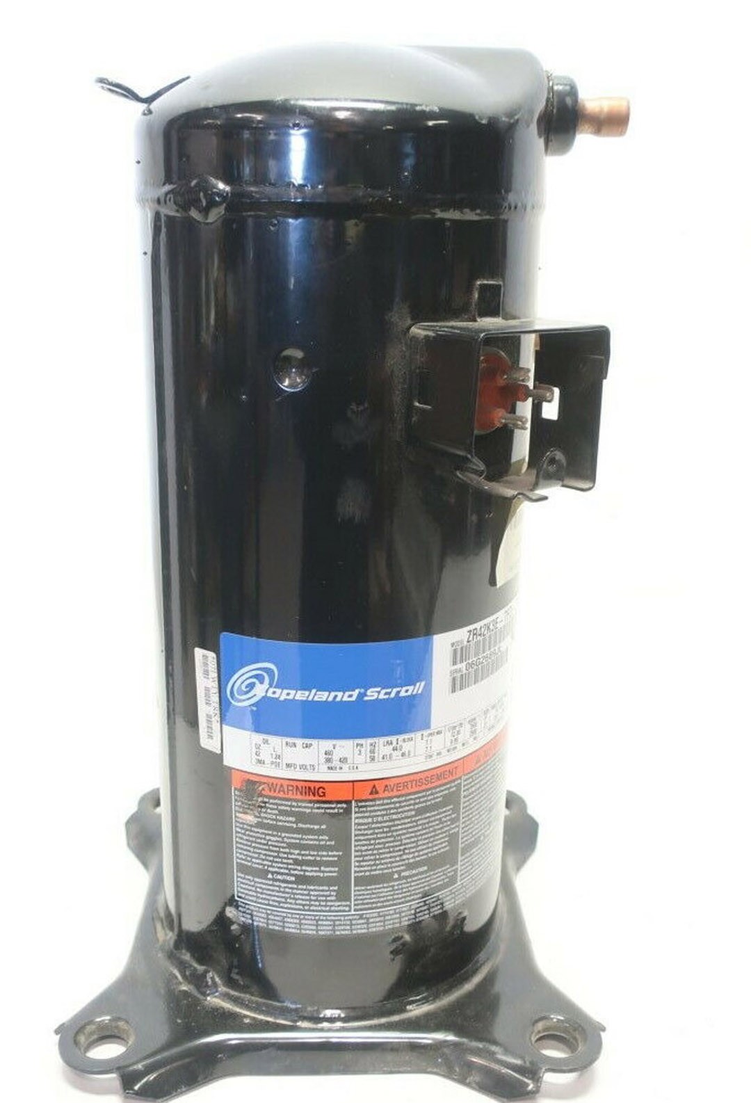 ZR42K3E-TFD-230 Emerson Copeland Refrigeration Compressor